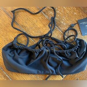 Skatie Black Demi Bikini Top